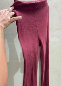 Maroon Pants