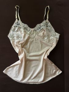 Baby Pink Lace Cami Top