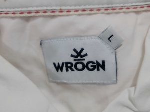 White &amp; Blue Striped Shirt