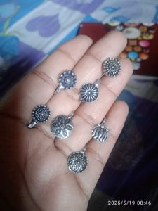 Silver Nose Pin