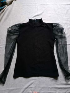 Balloon Sleeves Top