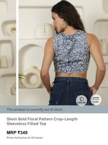 Floral Crop Top