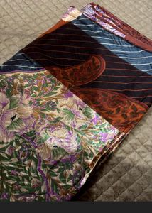 New Year - Clearance !Floral Printed Rich look sar