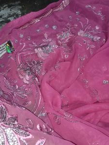 Pink Light Weight Saree