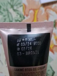 Lakme 9-to-5 CC Cream