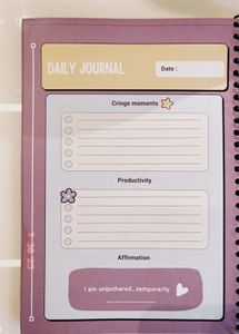 Delulu Diaries Manifesting Journal