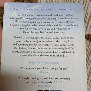 A Walk To Remember Book