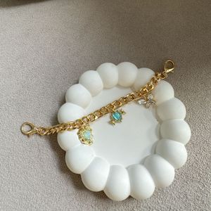 Blue bag charm