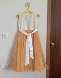 Girls Party Gown Dress Frock