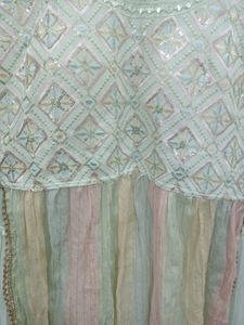 Three Piece Sharara Set