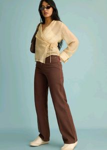 Brown Straight Leg Jeans!!🤎