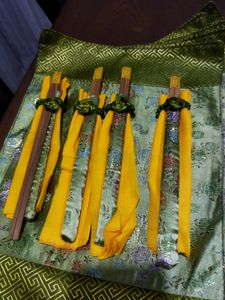 Chinese Table Mat And Chopsticks Set