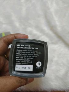 Sugar Cosmetics Translucent Powder