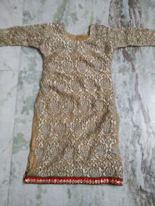 Embroidered Ethnic Kurta and dupatta