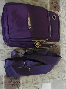 Purple Sling Bag