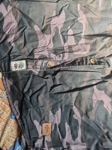 Camo Button Down Shirt