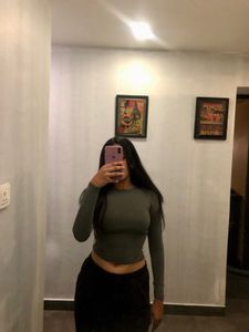 Fitted Greyish Top