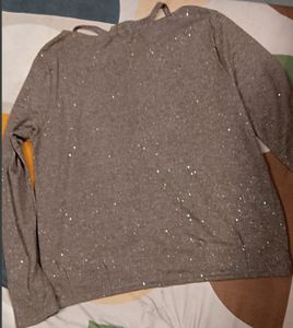 Beautiful Korean Style Shimmer Top
