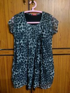 Animal Print Top