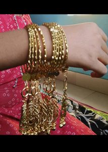 Golden Color Bangles