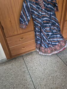 Biba Stylish Tie-Dye Print Kurta anarkali