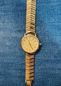 Versace Gold Party Wear Wedding Style Watch