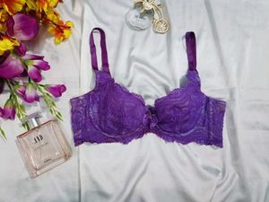 🇳🇿💫🎀Elegant Purple Lace Bra