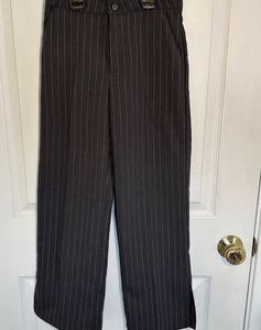 7New York Pinstripe Trousers