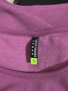 Purple Bodycon Mini Dress