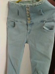Slim Fit High Waist Jeans