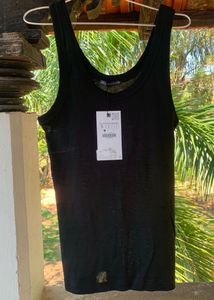 Zara Black Tank Top