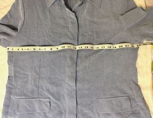 Beautiful Blue Button-Down Imported Shirt