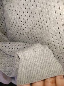 Gray Knit Sweater