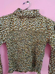 Animal Print Top