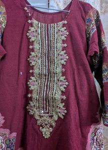 Elegant Embroidered Kurta set