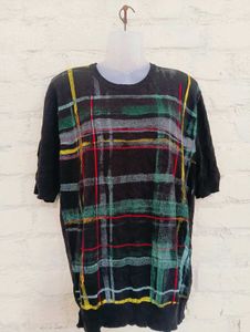 Patterned Short Sleeve Tee