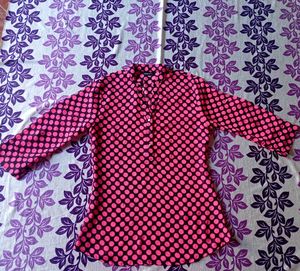 Light Pink Tunic Top Very Stylish With Comfortable