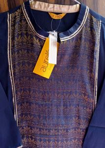 Royal Blue Kurta by AURELIA