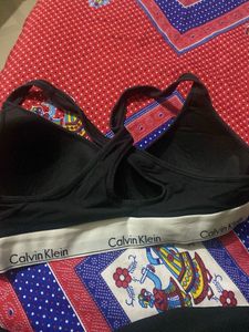 Calvin Klein Black Bralette