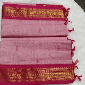 Kalyani Cotton Sarees In Pink Beautiful Shade