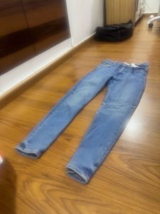 Zara Skinny Blue Denim Jeans