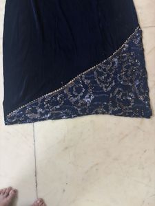 Elegant Navy Blue Kurta