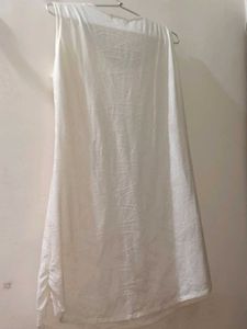 White Sleeveless Dress