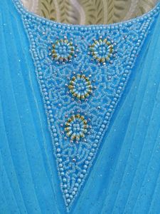 Elegant Elsa Blue Tulle Dress