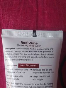 Globus Red Wine Facewash