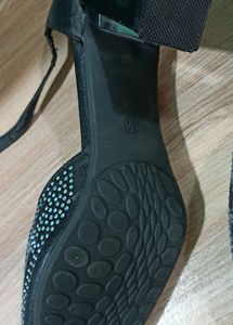 Black Block Heels