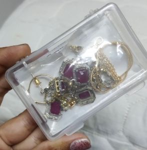 Diamond Jewellery Set