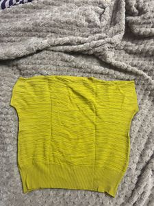 tiger textured green top