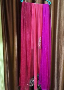Combo Of 3 Dupatta Length 2.25 Mtr