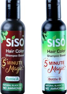 Siso 5 Minute Magic Permanent Hair Color 2 Pc